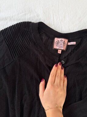 Juicy Couture Women's Black Blouse